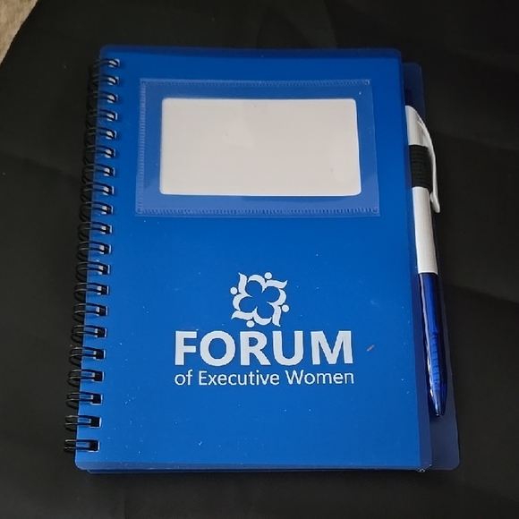 Mini Notebook Forum of Executive Women Blue And Pen Note Scratch Paper Office - Picture 1 of 13